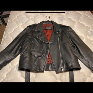 Wilson’s leather motorcycle jacket